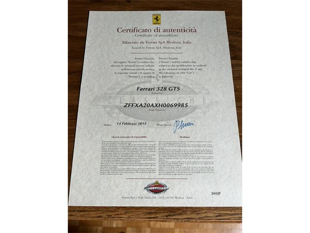 1987 Ferrari 328 GTS (CC-2119733) for sale in Beaconsfield , Quebec