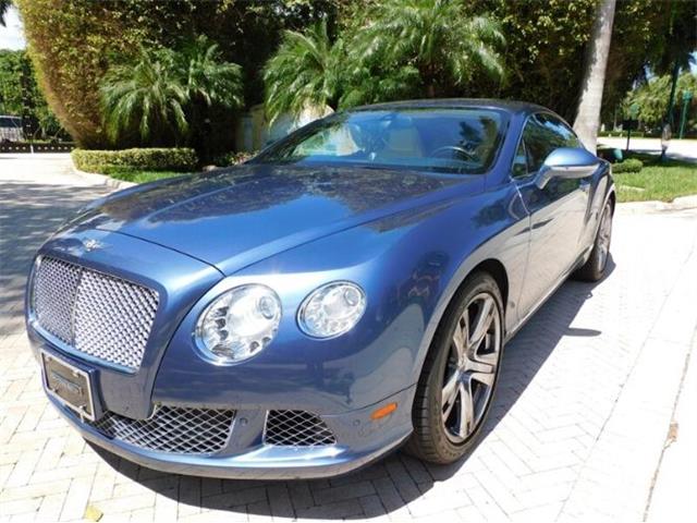 2012 Bentley Continental GT (CC-2110980) for sale in Cadillac, Michigan