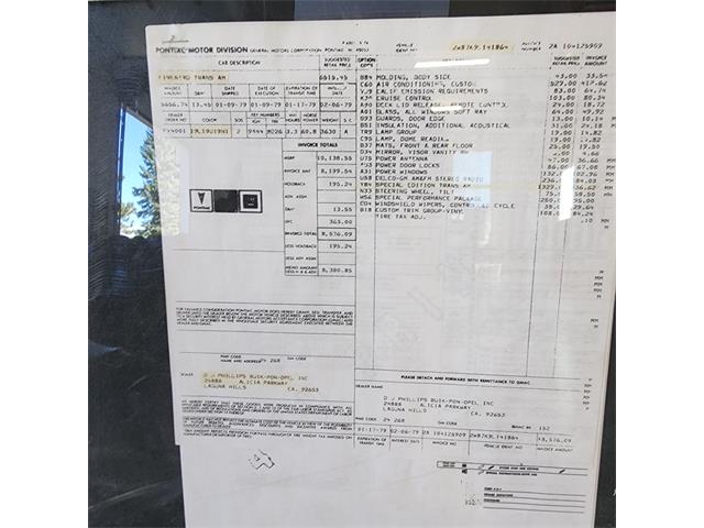 1979 Pontiac Firebird Trans Am (CC-2119911) for sale in Divide, Colorado