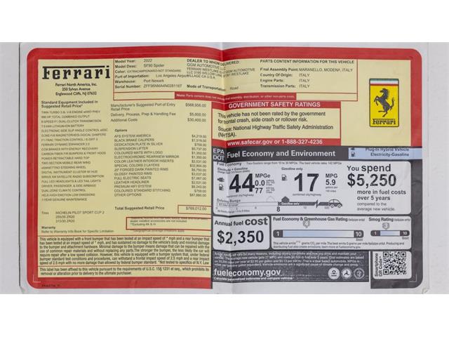2022 Ferrari SF90 (CC-2121174) for sale in Las Vegas, Nevada