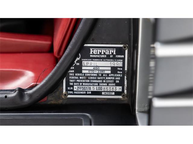 1990 Ferrari Testarossa (CC-2121199) for sale in Las Vegas, Nevada
