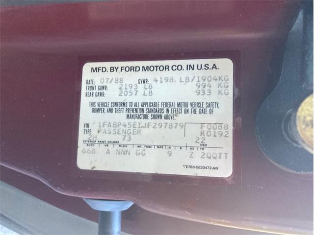 1988 Ford Mustang (CC-2121316) for sale in Greensboro, North Carolina