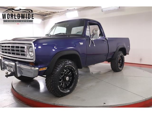 1974 Dodge Power Wagon (CC-2121355) for sale in Denver , Colorado