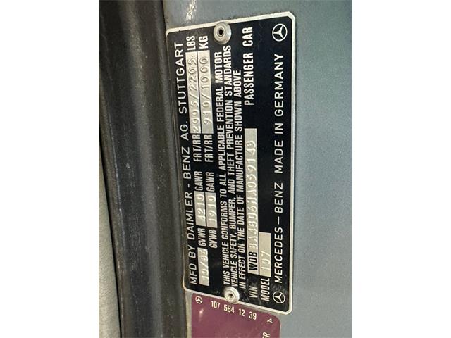 1987 Mercedes-Benz 560 (CC-2121481) for sale in West Babylon, New York
