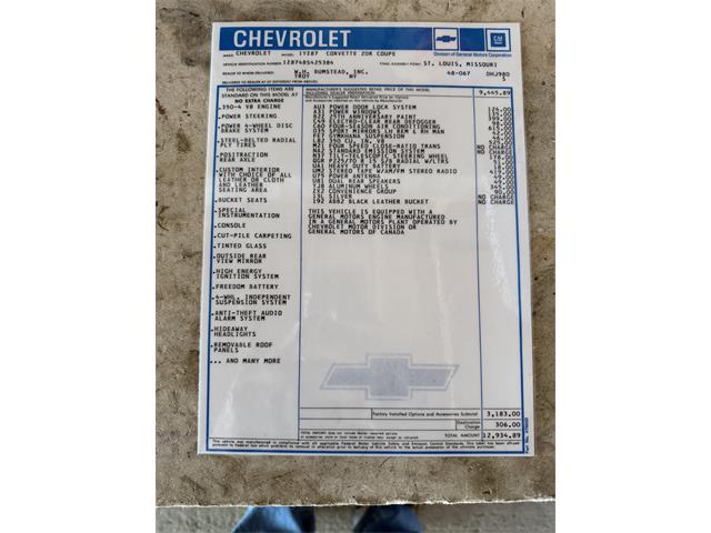 1978 Chevrolet Corvette (CC-2121547) for sale in Weaverville , CA 