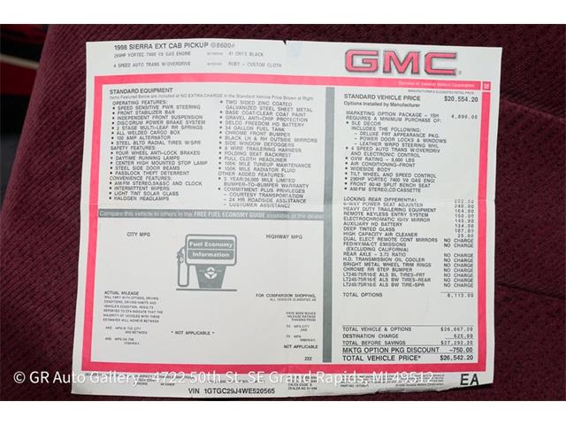 1998 GMC Sierra (CC-2121882) for sale in Kentwood, Michigan