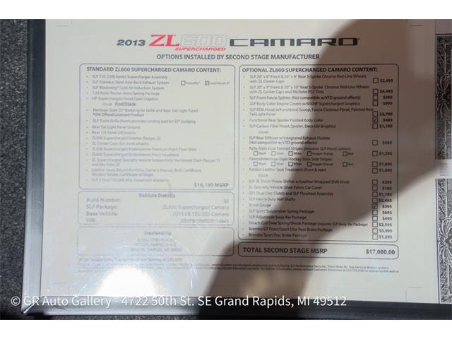 2013 Chevrolet Camaro (CC-2122036) for sale in Kentwood, Michigan