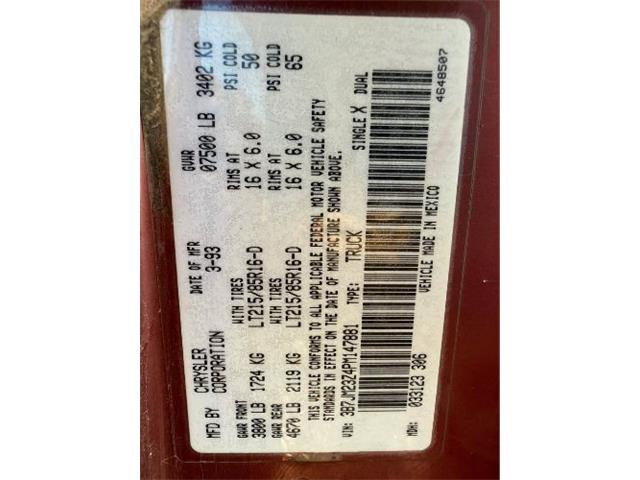 1993 Dodge Ram (CC-2122115) for sale in Cadillac, Michigan