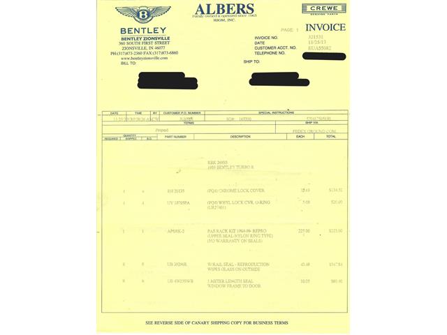 1989 Bentley Turbo R (CC-2122362) for sale in Beverly Hills, California