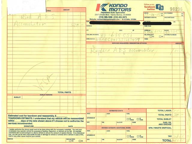 1988 BMW 635csi (CC-2122370) for sale in Beverly Hills, California