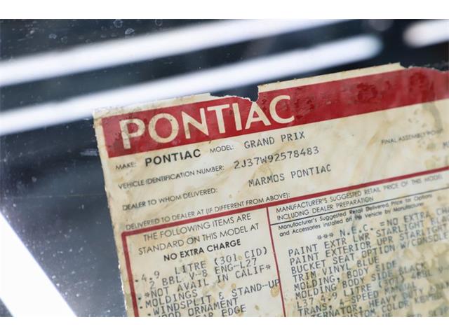 1979 Pontiac Grand Prix (CC-2122396) for sale in Volo, Illinois