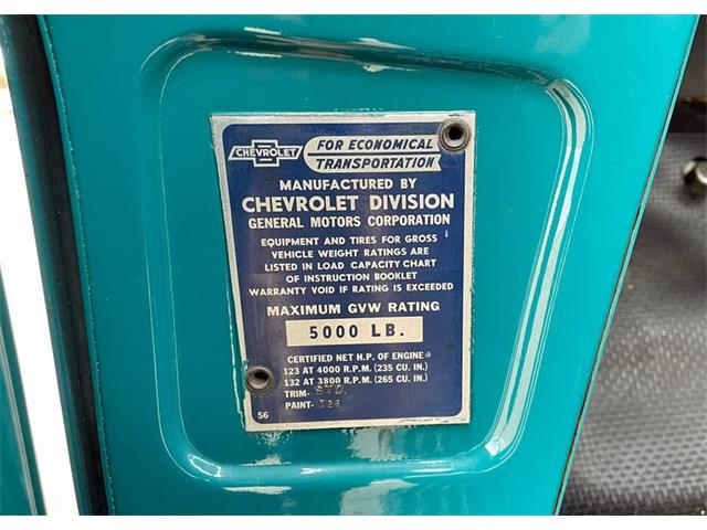 1956 Chevrolet 3200 (CC-2122507) for sale in West Chester, Pennsylvania
