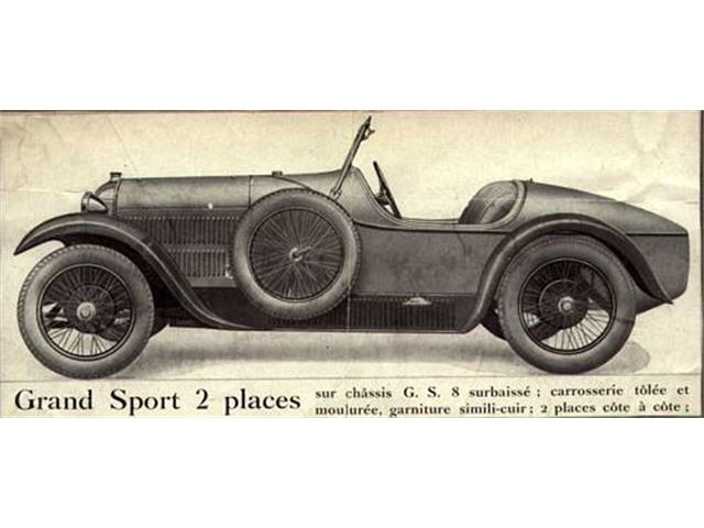 1928 Salmson GS8 (CC-2122589) for sale in Milan, Italy