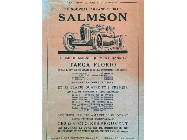 1928 Salmson GS8 (CC-2122589) for sale in Milan, Italy
