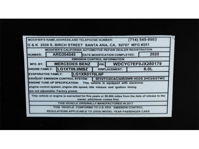 2018 Mercedes-Maybach G 650 Landaulet (CC-2122946) for sale in Las Vegas, Nevada