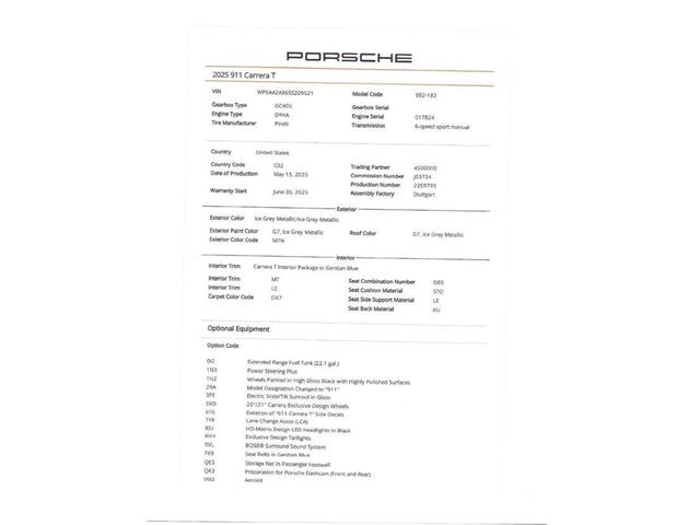 2025 Porsche 911 Carrera (CC-2123013) for sale in Scottsdale, Arizona