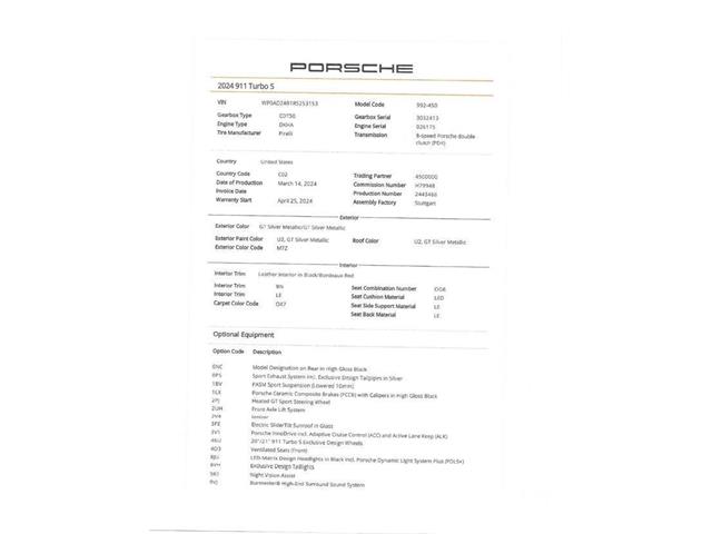 2024 Porsche 911 Turbo S (CC-2123014) for sale in Scottsdale, Arizona