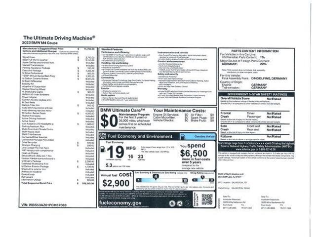 2023 BMW M4 (CC-2123019) for sale in Scottsdale, Arizona