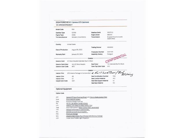 2024 Porsche Carrera (CC-2123022) for sale in Scottsdale, Arizona