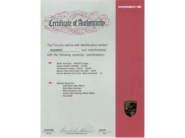 1976 Porsche 911S (CC-2123066) for sale in Beverly Hills, California
