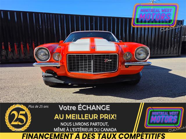 1971 Chevrolet Camaro Z28 (CC-2120442) for sale in Vaudreuil-Dorion, Québec