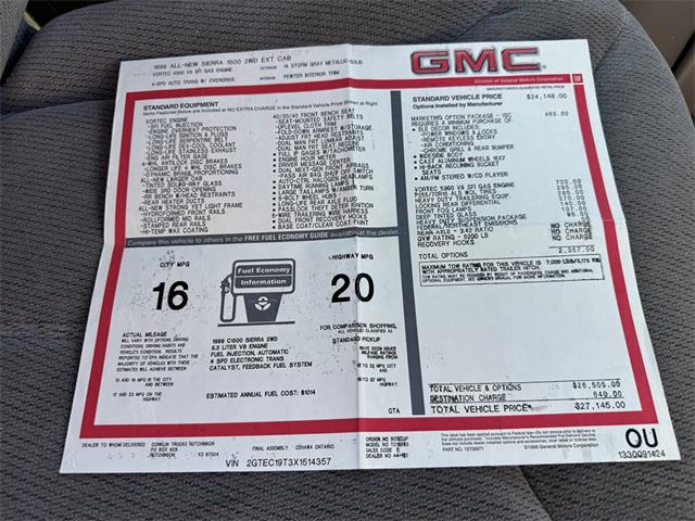 1999 GMC Sierra (CC-2120468) for sale in Great Bend, Kansas