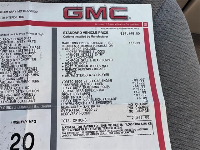 1999 GMC Sierra (CC-2120468) for sale in Great Bend, Kansas