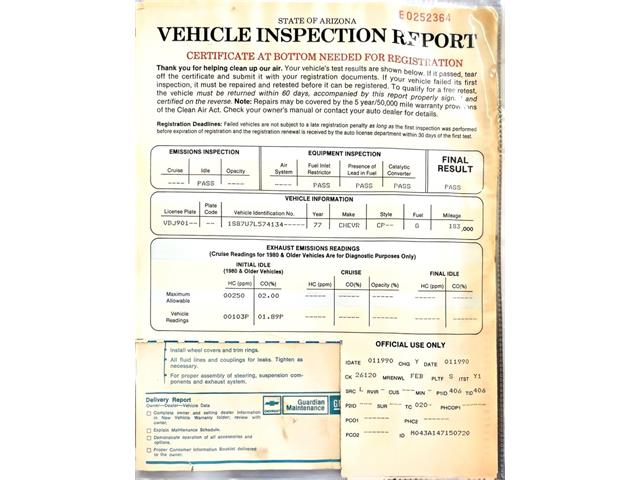 1977 Chevrolet Camaro (CC-2120543) for sale in Greensboro, North Carolina