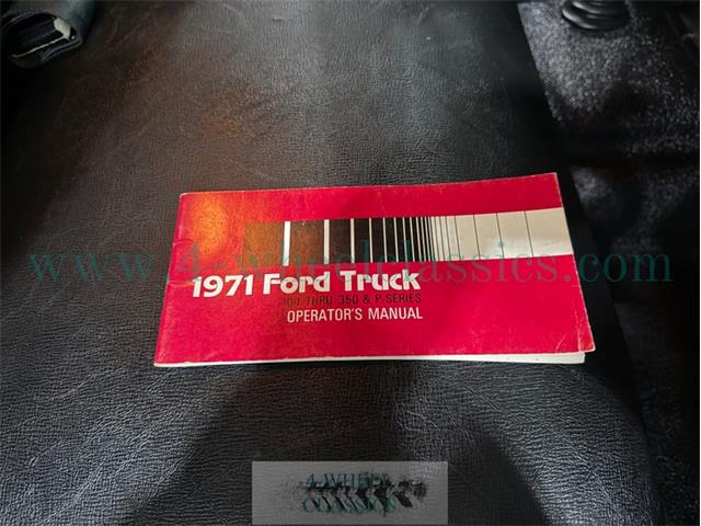 1971 Ford F100 (CC-2120823) for sale in Holland , Michigan