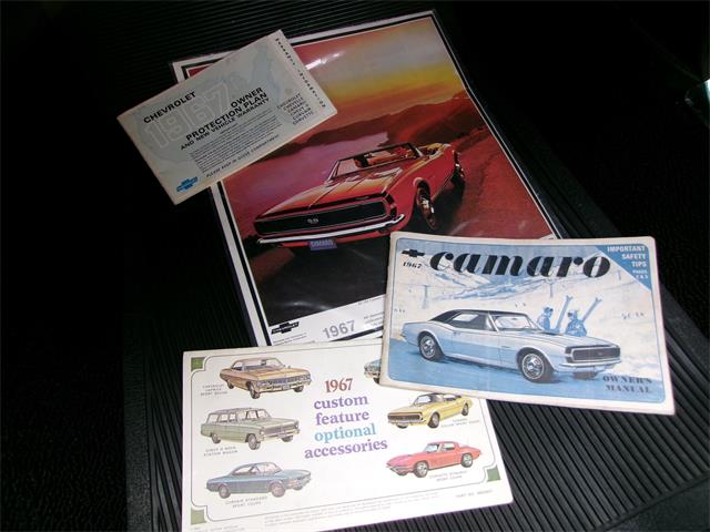 1967 Chevrolet Camaro (CC-2120844) for sale in Palmer, Massachusetts