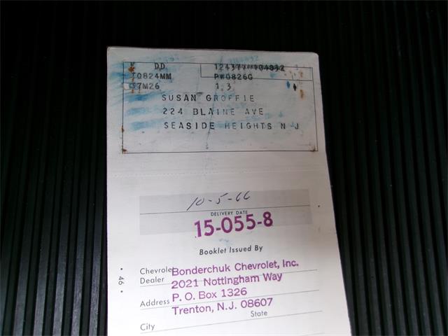 1967 Chevrolet Camaro (CC-2120844) for sale in Palmer, Massachusetts