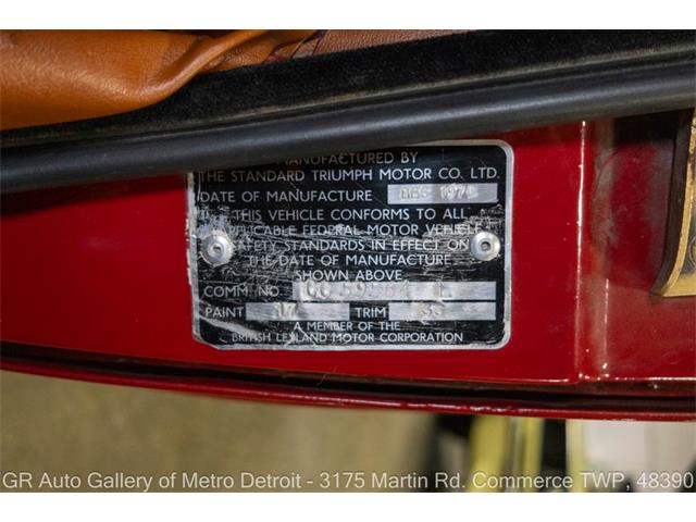 1971 Triumph TR6 (CC-2120860) for sale in Kentwood, Michigan