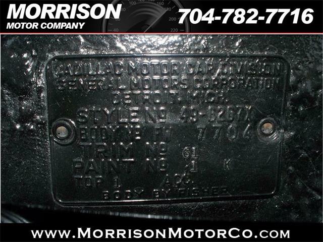 1949 Cadillac Series 62 (CC-387225) for sale in Concord, North Carolina