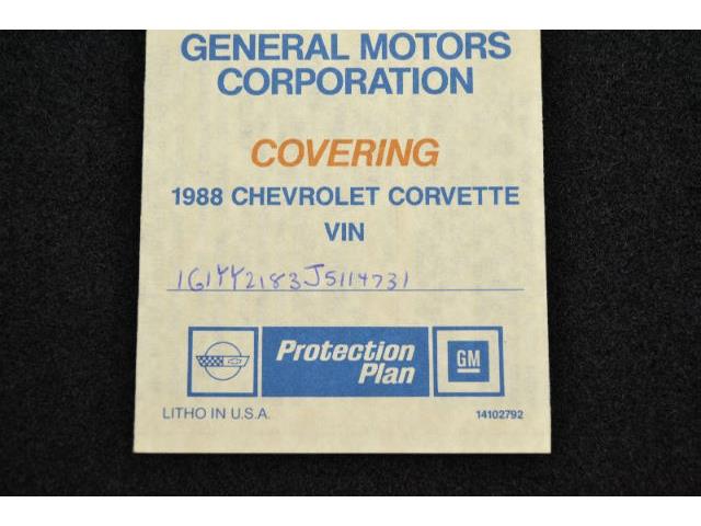 1988 Chevrolet Corvette (CC-409044) for sale in Hickory, North Carolina