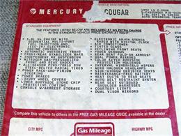 1992 Mercury Cougar (CC-415808) for sale in Shaker Heights, Ohio