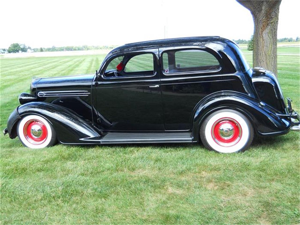 1936 Plymouth P2 in Erie, Michigan