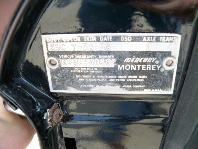 1963 Mercury Monterey (CC-668895) for sale in Effingham, Illinois