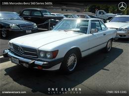 1986 Mercedes-Benz 560SL (CC-677393) for sale in Palm Springs, California