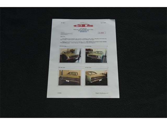 1968 Dodge Dart GTS (CC-696550) for sale in Charlotte, North Carolina