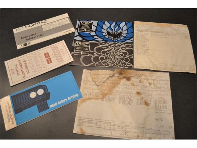 1977 Pontiac Firebird Trans Am (CC-710652) for sale in Whiteland, Indiana