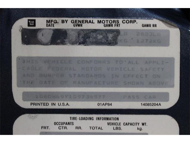 1986 Cadillac Fleetwood Brougham (CC-721726) for sale in Kentwood, Michigan