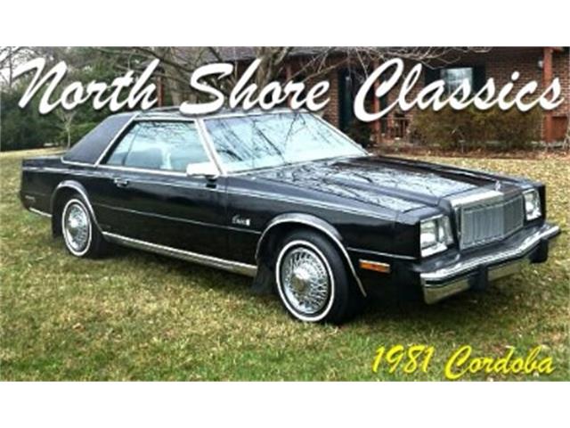 1981 Chrysler Cordoba (CC-728232) for sale in Palatine, Illinois