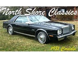 1981 Chrysler Cordoba (CC-728232) for sale in Palatine, Illinois