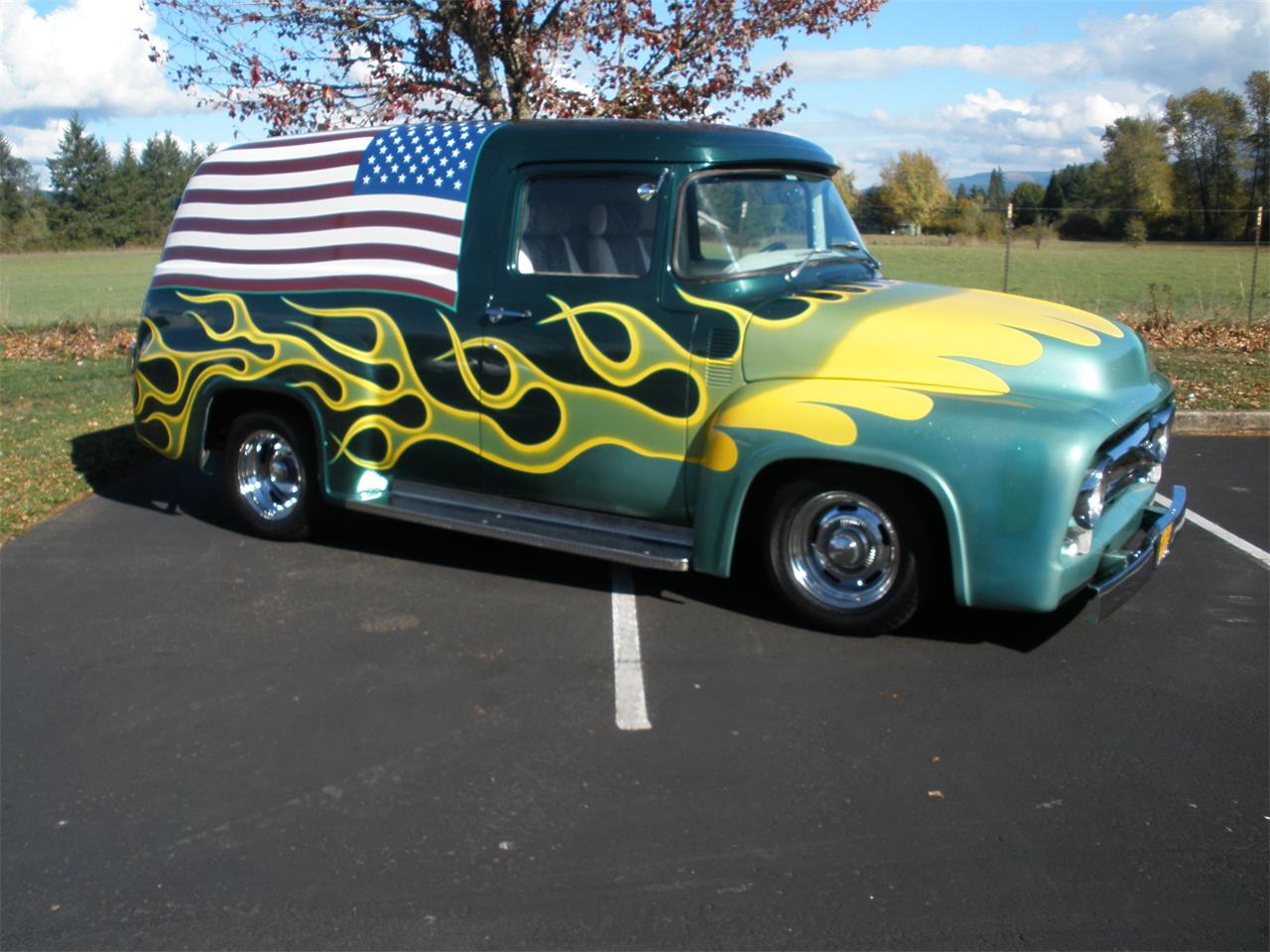 1956 Ford Panel Truck For Sale Classiccarscom Cc 733784