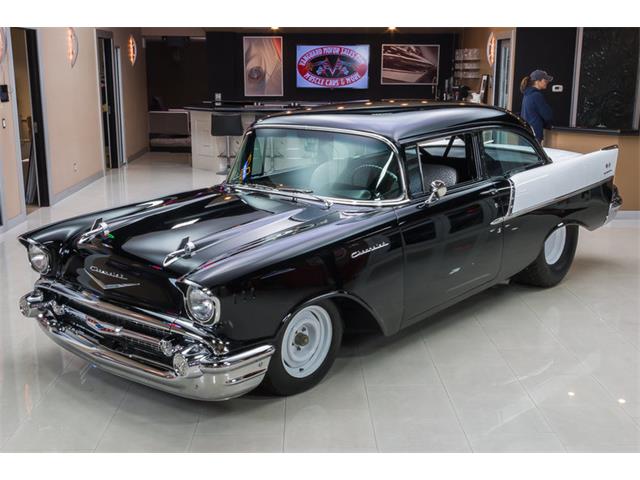 1957 Chevrolet 150 Bel Air Black Widow Fuel Injection Recreation for ...