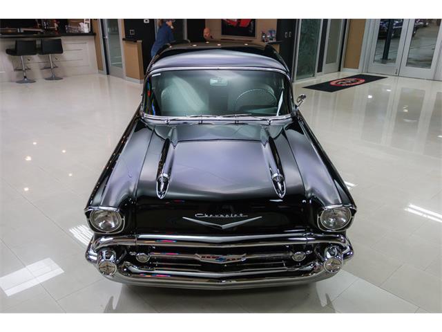 1957 Chevrolet 150 Bel Air Black Widow Fuel Injection Recreation (CC-754409) for sale in Plymouth, Michigan