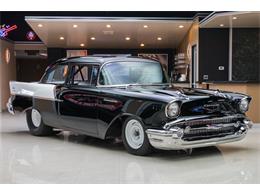 1957 Chevrolet 150 Bel Air Black Widow Fuel Injection Recreation (CC-754409) for sale in Plymouth, Michigan