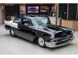 1957 Chevrolet 150 Bel Air Black Widow Fuel Injection Recreation (CC-754409) for sale in Plymouth, Michigan