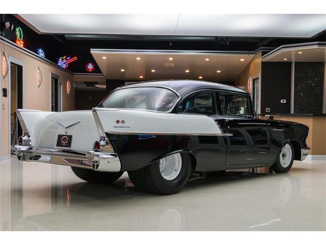 1957 Chevrolet 150 Bel Air Black Widow Fuel Injection Recreation (CC-754409) for sale in Plymouth, Michigan