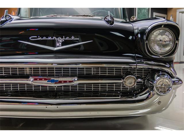 1957 Chevrolet 150 Bel Air Black Widow Fuel Injection Recreation (CC-754409) for sale in Plymouth, Michigan